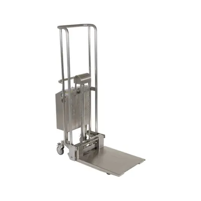 Vestil HYD-10-DC-SS Partially Stainless Steel Portable DC Powered Hefti Lift