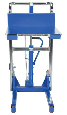 Vestil HYD-3 pallet stacker shown from an alternate angle