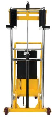 Vestil HYD-CB-10-DC pallet stacker shown from an alternate angle