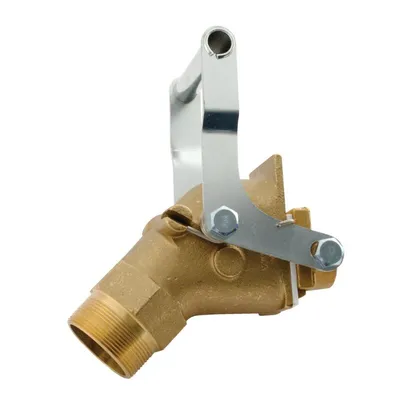 Vestil JDFT-B Brass Jumbo Manual Drum Faucet