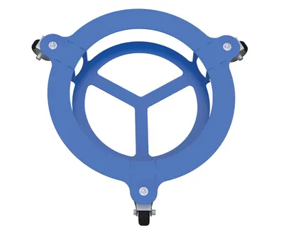 Vestil KT-D-16-200-BL Keg Transport Dolly