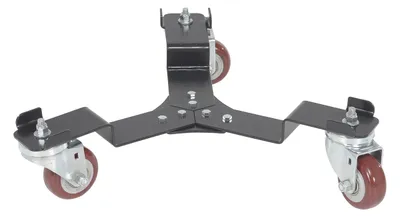 Vestil KT-S-16-200-BK Steel Keg Transport Skate