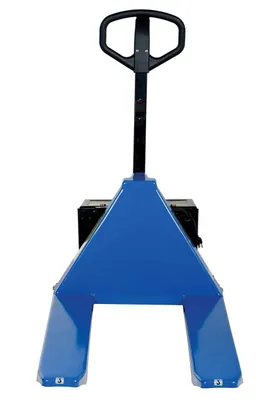 Vestil L-270-DC-HD pallet jack shown from an alternate angle