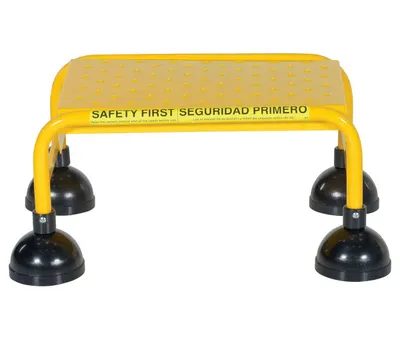 Vestil LAD-1-Y-P ladder shown from an alternate angle