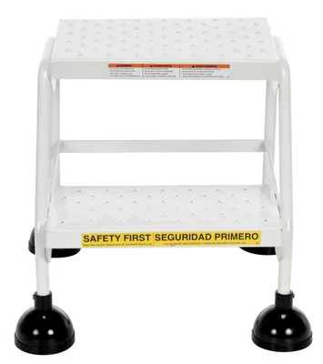 Vestil LAD-2-W-P ladder shown from an alternate angle