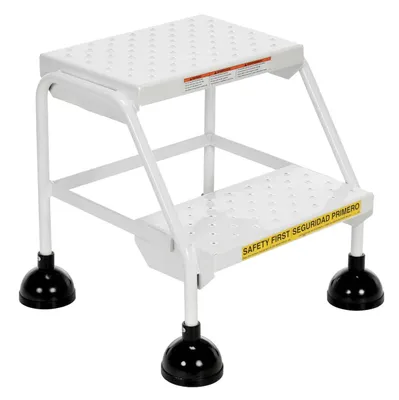 Vestil LAD-2-W-P ladder shown from an alternate angle