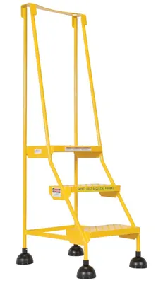 Vestil LAD-3-Y-P ladder shown from an alternate angle