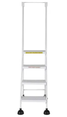 Vestil LAD-4-W-P ladder shown from an alternate angle