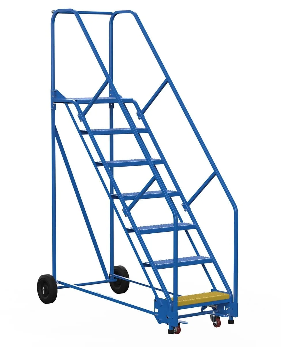 Vestil LAD-7-14-P-EZ rolling ladder