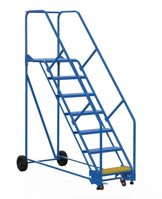 LAD-7-21-G-EZ WAREHOUSE LADDER 50 DEG GRIP 7 STP 21 IN