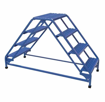 Vestil LAD-DD-26-4-G ladder shown from an alternate angle