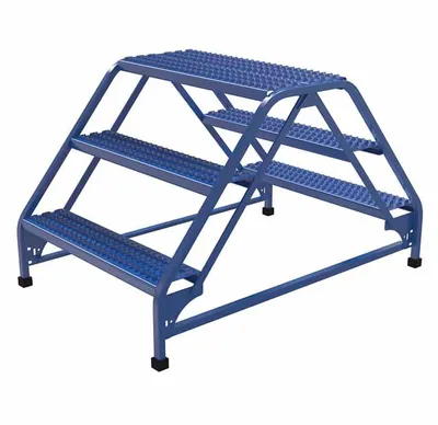 LAD-DD-32-3-G DOUBLE SIDED LADDER 3 STEP 32.75W GRIP