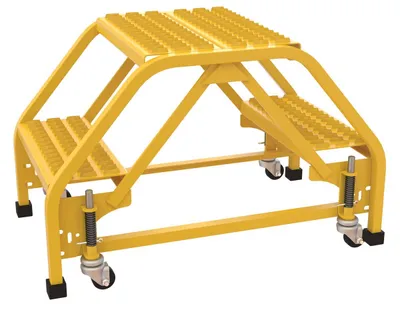 Vestil LAD-DD-P-18-2-G ladder shown from an alternate angle