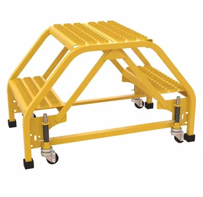 Vestil LAD-DD-P-18-2-G ladder shown from an alternate angle