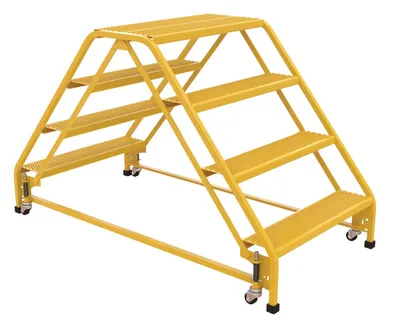Vestil LAD-DD-P-32-4-P ladder shown from an alternate angle