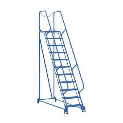 Vestil LAD-MM-11-P Steel Maintenance Ladder