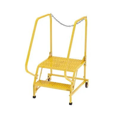 Vestil LAD-MM-2-G-YL Steel Maintenance Ladder