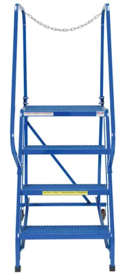 Vestil LAD-MM-4-P Steel Maintenance Ladder