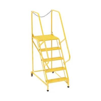 Vestil LAD-MM-5-G-YL Steel Maintenance Ladder