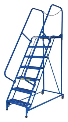 Vestil LAD-MM-7-G Steel Maintenance Ladder