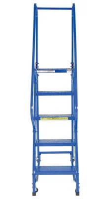 Vestil LAD-PW-18-5-P Steel Standard Slope Ladder