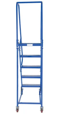 Vestil LAD-PW-18-5-P Steel Standard Slope Ladder