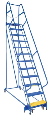 Vestil LAD-PW-26-12-P Steel Standard Slope Ladder