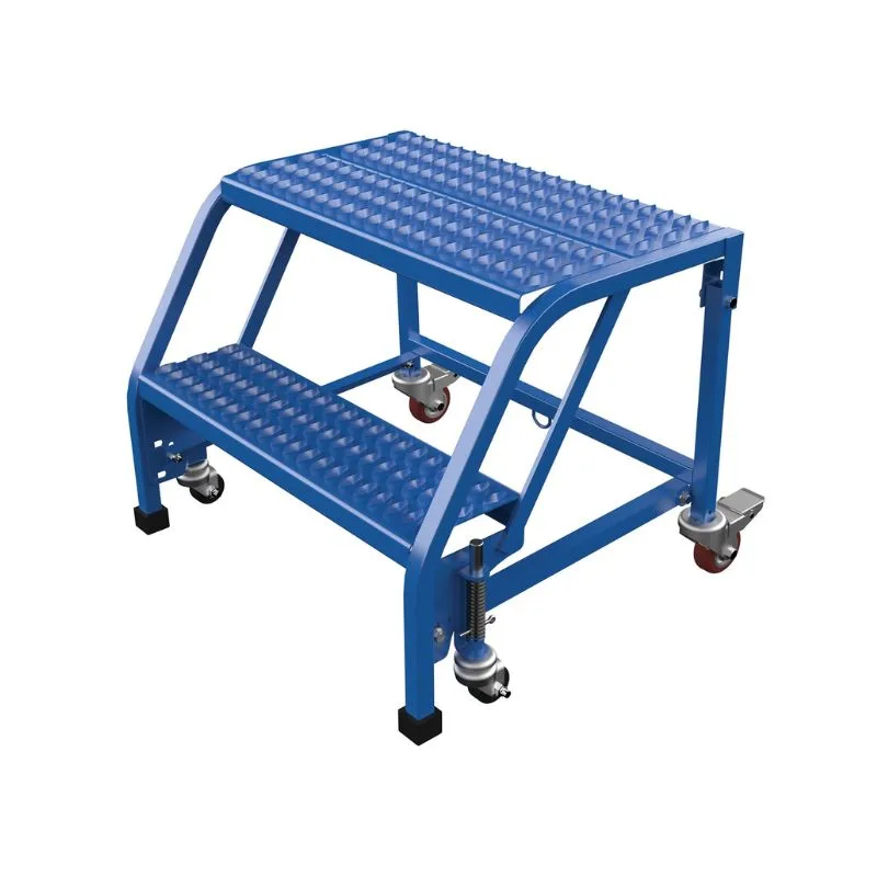 Vestil LAD-PW-26-2-G-NHR Steel Standard Slope Ladder