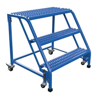 Vestil LAD-PW-32-3-G-NHR Steel Standard Slope Ladder