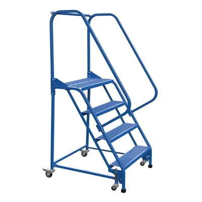 Vestil LAD-PW-32-4-P Steel Standard Slope Ladder