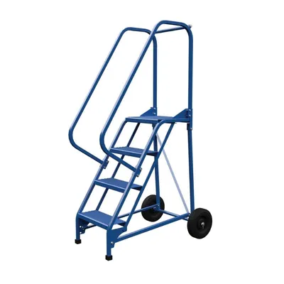 Vestil LAD-RAF-4-P Steel Roll-A-Fold Ladder