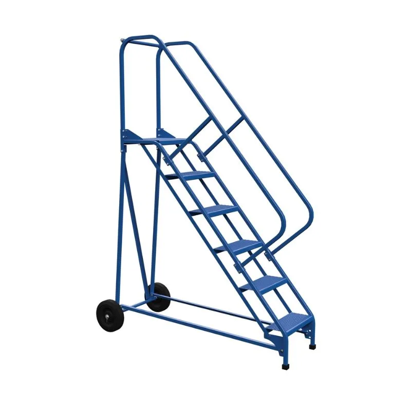 Vestil LAD-RAF-6-P-EZ Steel Roll-A-Fold Ladder