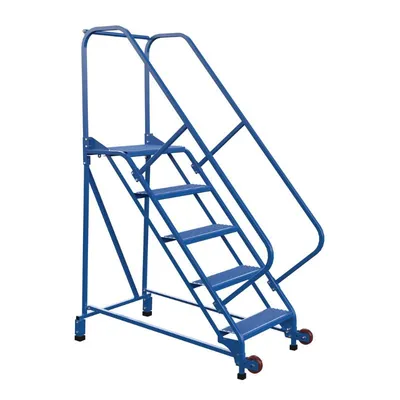 Vestil LAD-TRN-50-5-P Steel Tip N Roll Ladder