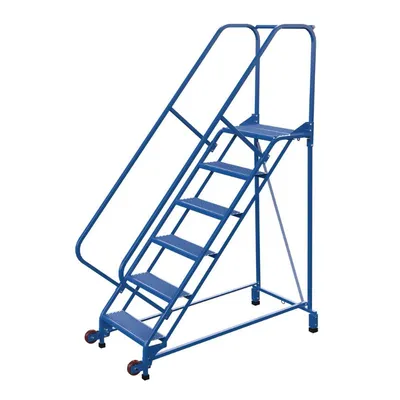 Vestil LAD-TRN-50-6-P Steel Tip N Roll Ladder