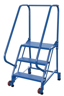 LAD-TRN-60-3-P TIP-N-ROLL LADDER PERFORATED 3 STEP 58°
