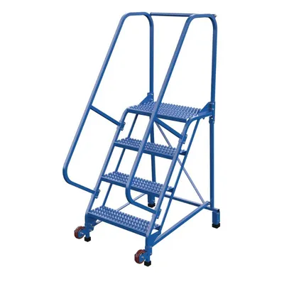 Vestil LAD-TRN-60-4-G Steel Tip N Roll Ladder