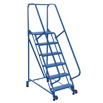 Vestil LAD-TRN-60-6-G Steel Tip N Roll Ladder