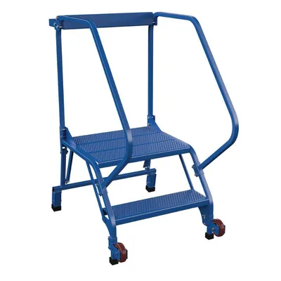 Vestil LAD-TRS-50-2-P Steel Tip-N-Roll Ladder