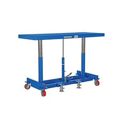 Vestil LDLT-3060 Steel Ergonomic Long Deck Cart