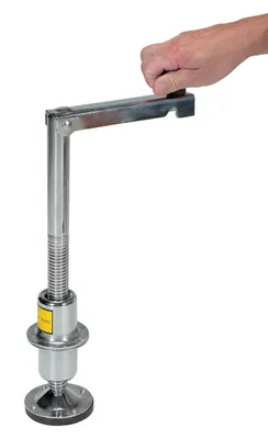 Vestil LJ-9 warehouse equipment shown from an alternate angle
