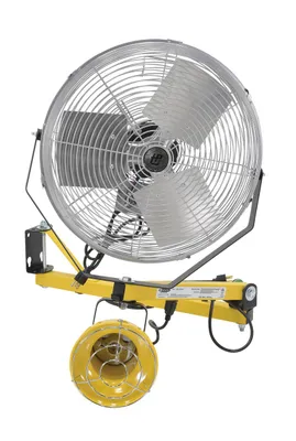 Vestil LL-40-FAN loading dock equipment shown from an alternate angle