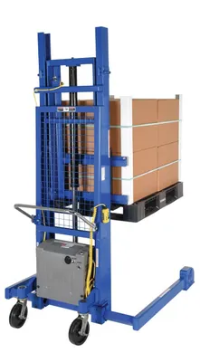 Vestil LL-PMPS-72-AC pallet stacker shown from an alternate angle