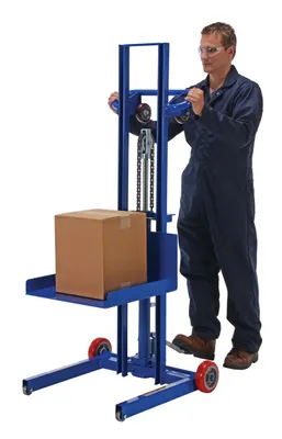 Vestil LLPH-500-FW hand truck shown from an alternate angle