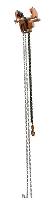 Vestil LOW-1P manual hoist shown from an alternate angle