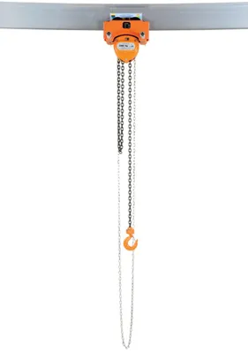 Vestil LOW-4P manual hoist shown from an alternate angle