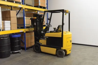 Vestil LT-RC5-FSL-AM forklift attachment shown from an alternate angle