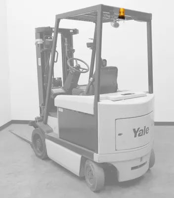 Vestil LT-RC5-FSL-AM forklift attachment shown from an alternate angle