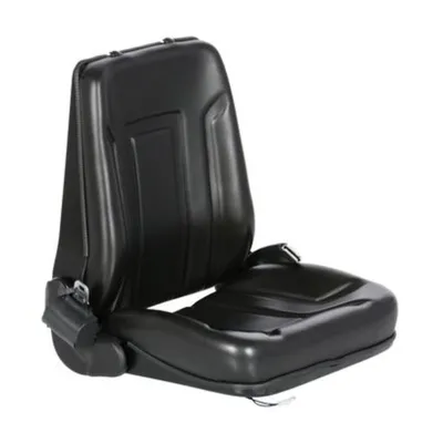 Vestil LTSD-V Vinyl Deluxe Fork Truck Seat with Seat Belt