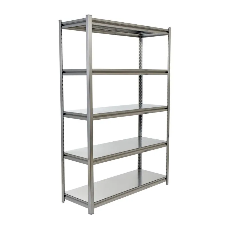 Vestil LWSS-1848 Stainless Steel Solid Rivet Shelving 600 Lb. Capacity