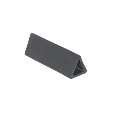 Vestil M-ET-2-12 Molded Rubber Extruded Triangular Bumper